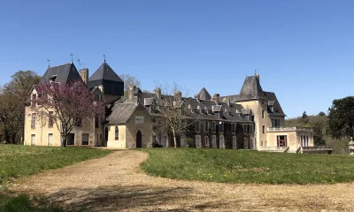 POITIERS-LIGUGÉ : Château de la Mothe à Ligugé