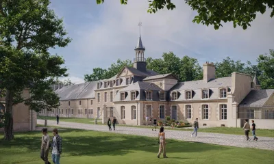 L'ancien château des forges royales à Guérigny