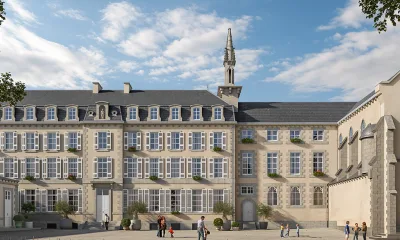 Le couvent des saints-coeurs à Saint-Quay-Portrieux