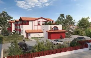 Villa grenat à Capbreton