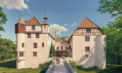 Chateau de Scharrachbergheim à Scharrachbergheim-Irmstett