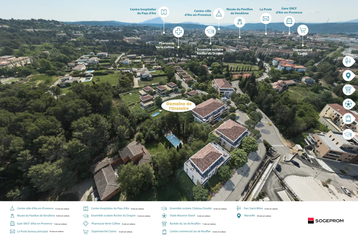 Domaine de l'Oratoire à Aix-en-Provence