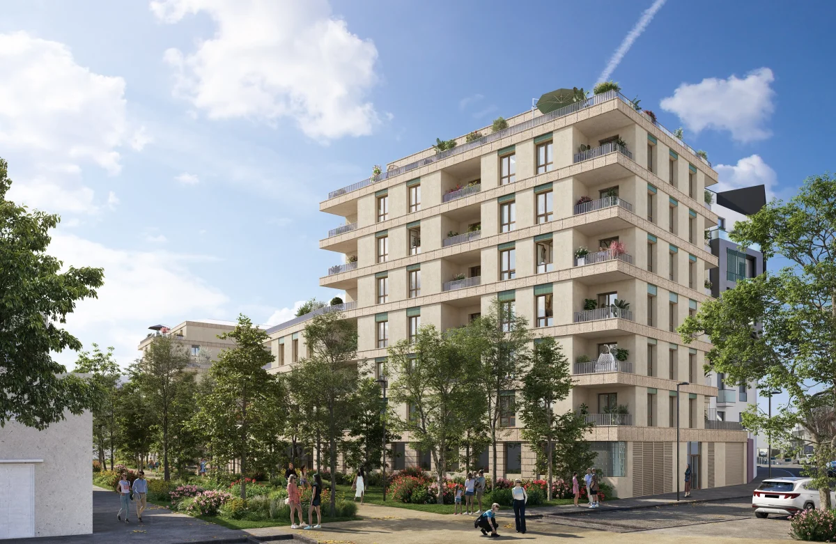 PASSERELLE DU CHEMIN VERT à Aubervilliers