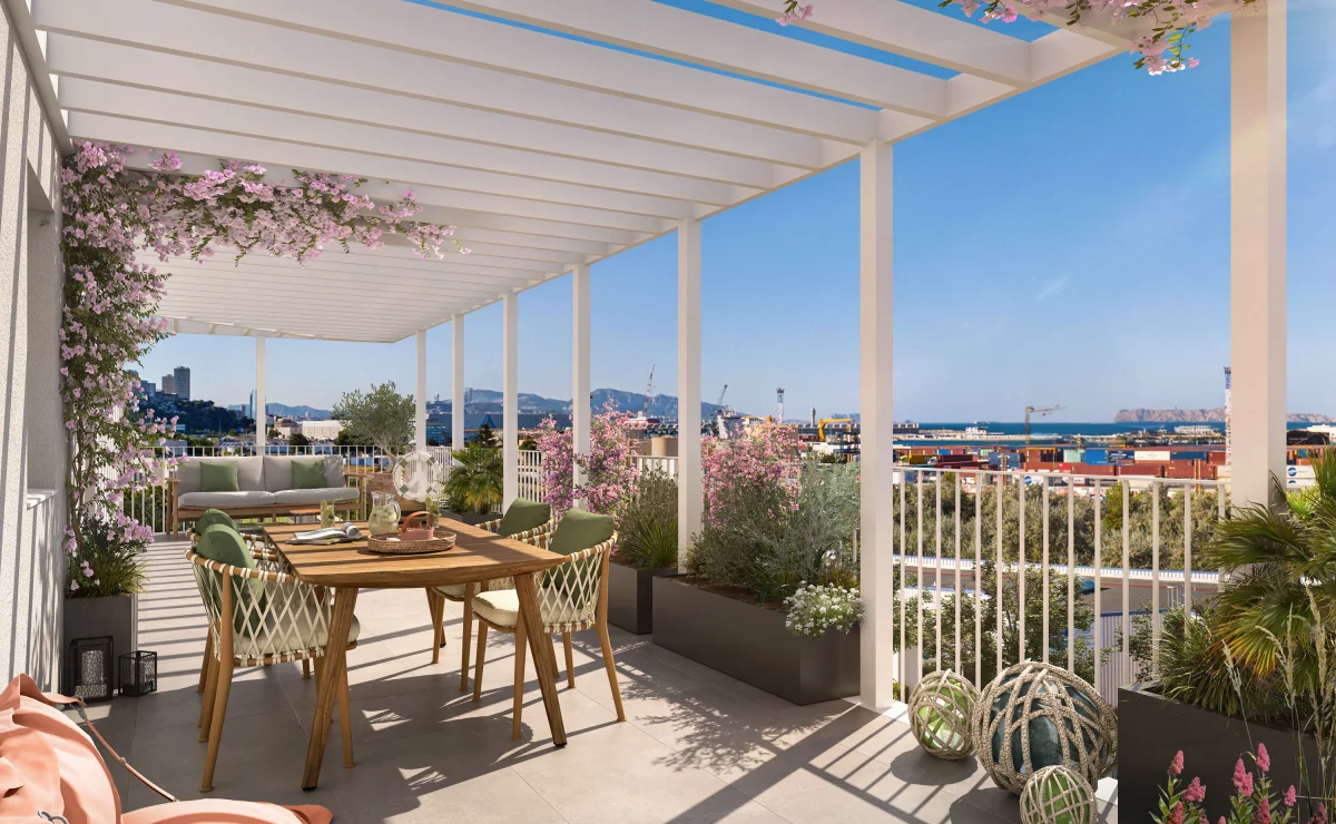 LES TERRASSES MARINES à Marseille
