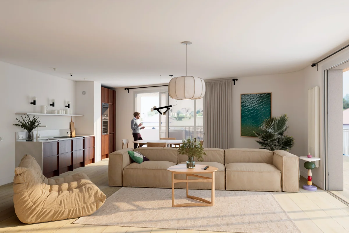 Les Balcons d'Eberenna à Anglet