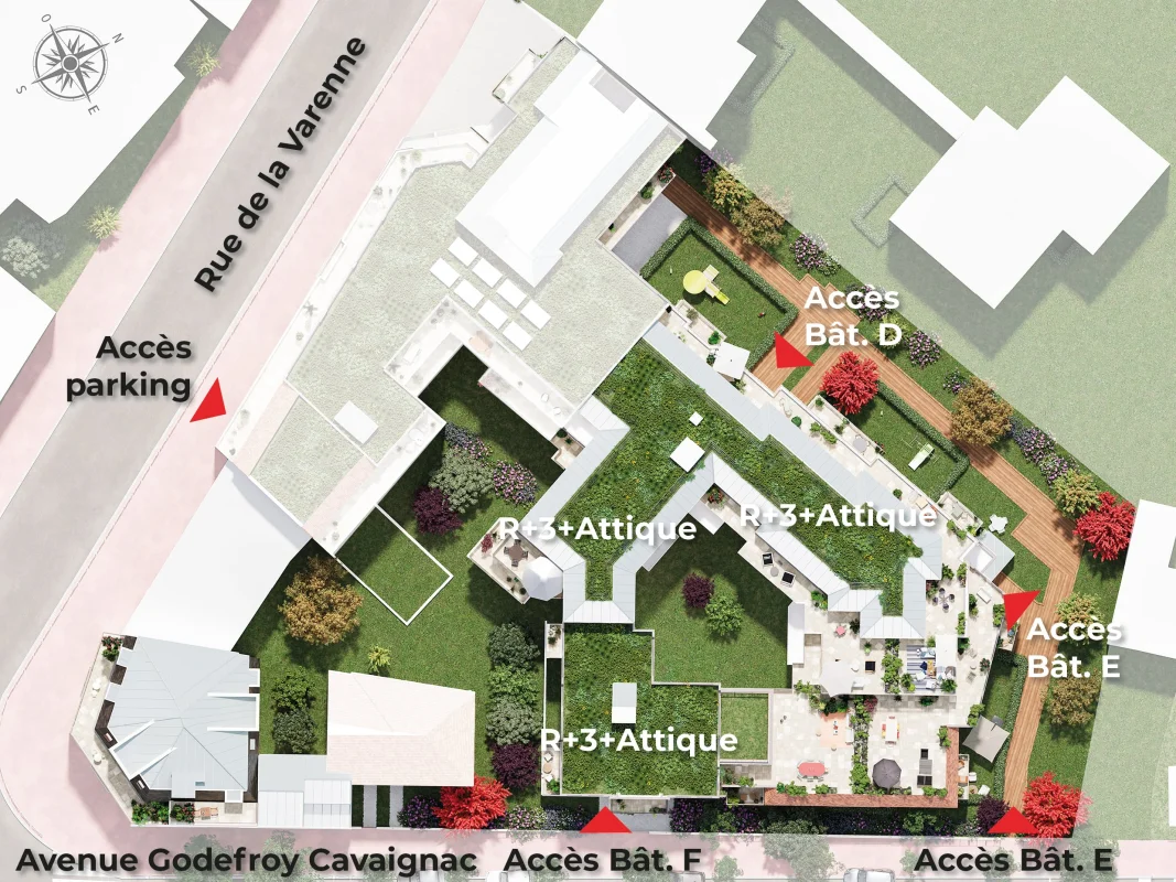 Avenue Cavaignac à Saint-Maur-des-Fossés
