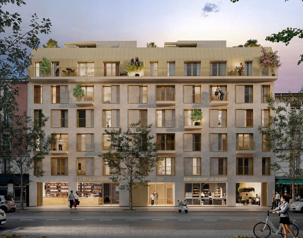 LE 107 à Clichy