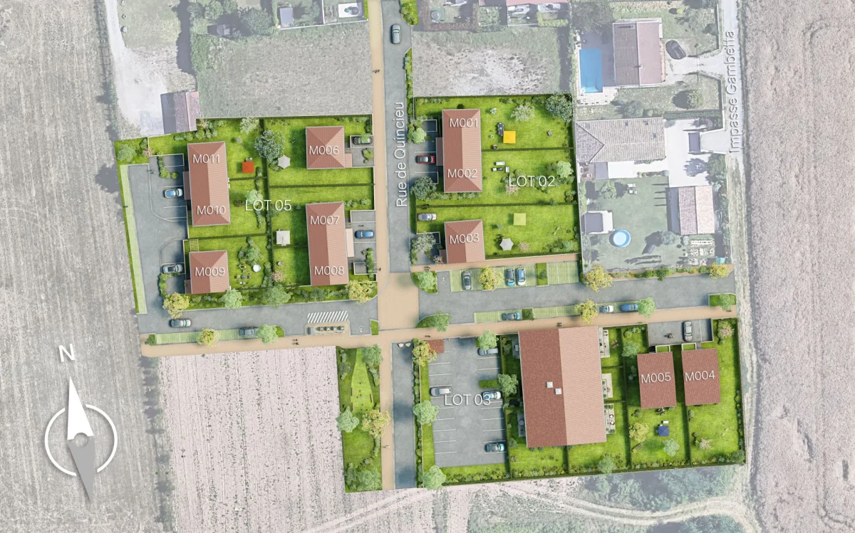 Les Villas Gambetta - Maisons à Genas