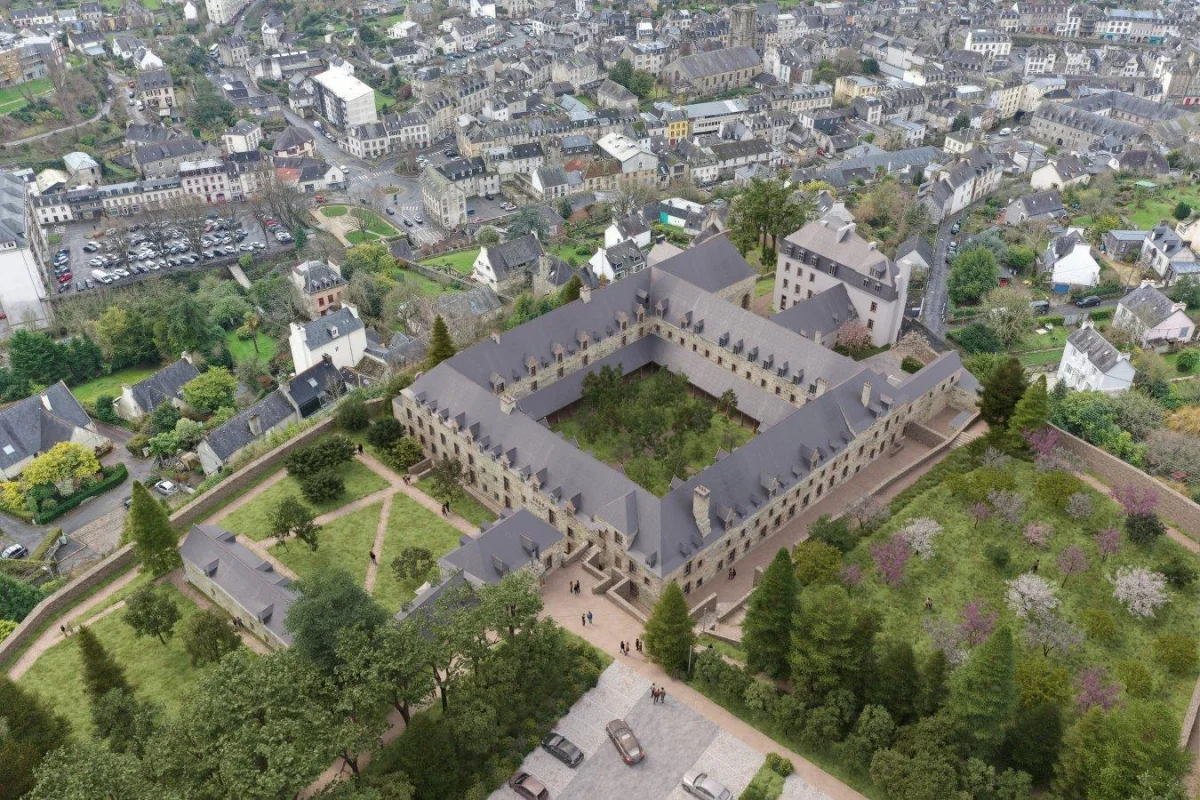 Ancien couvent des ursulines morlaix (déficit foncier) à Morlaix