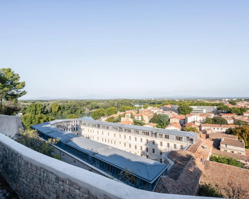 Les appartements du palais à Avignon