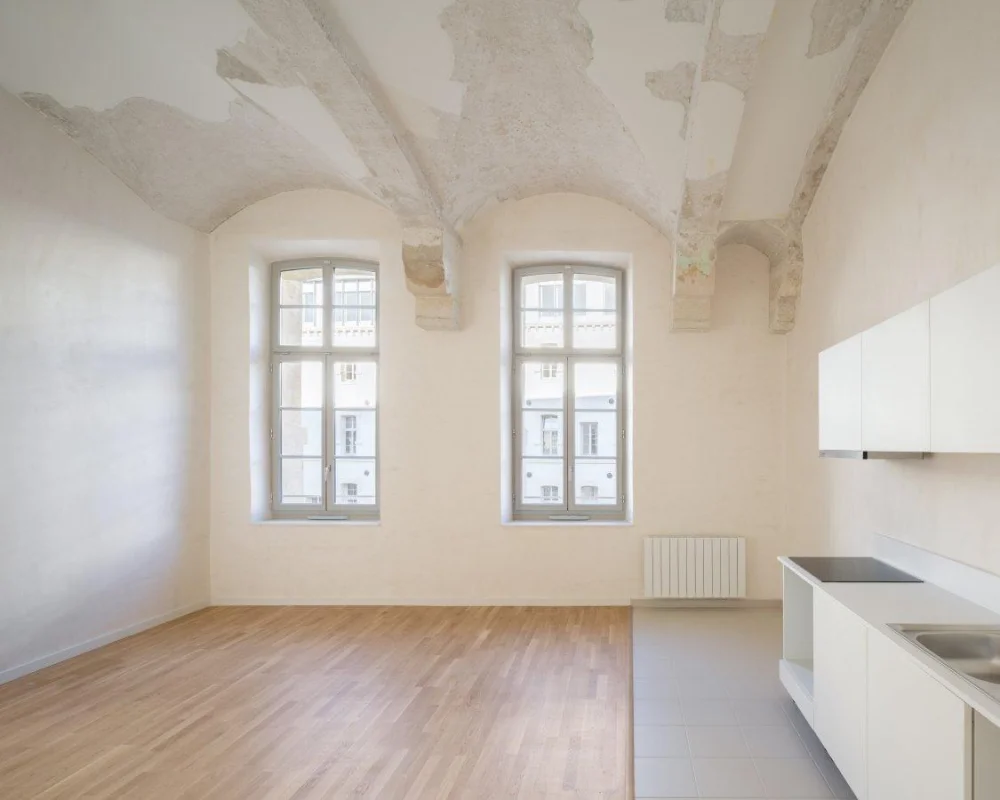 Les appartements du palais à Avignon