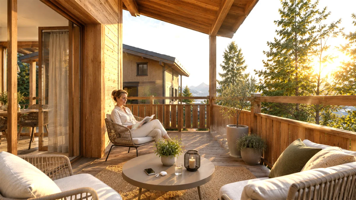 Les Chalets Bajja à Notre-Dame-de-Bellecombe