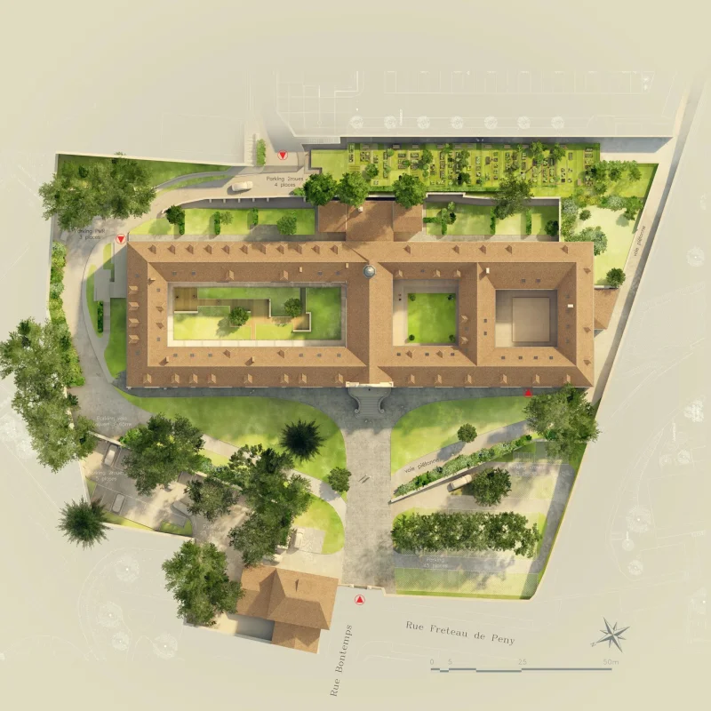Couvent des recollets phase 2 à Melun