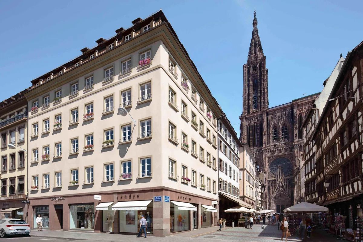 Passage notre dame à Strasbourg