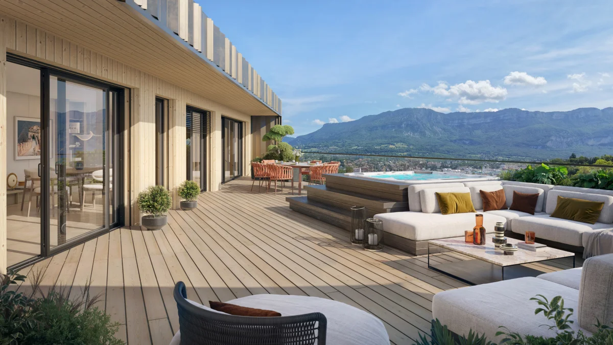 Les Terrasses du Port à Aix-les-Bains