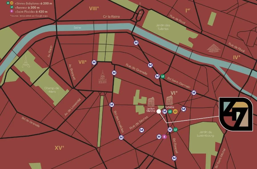 47 Sevres à Paris