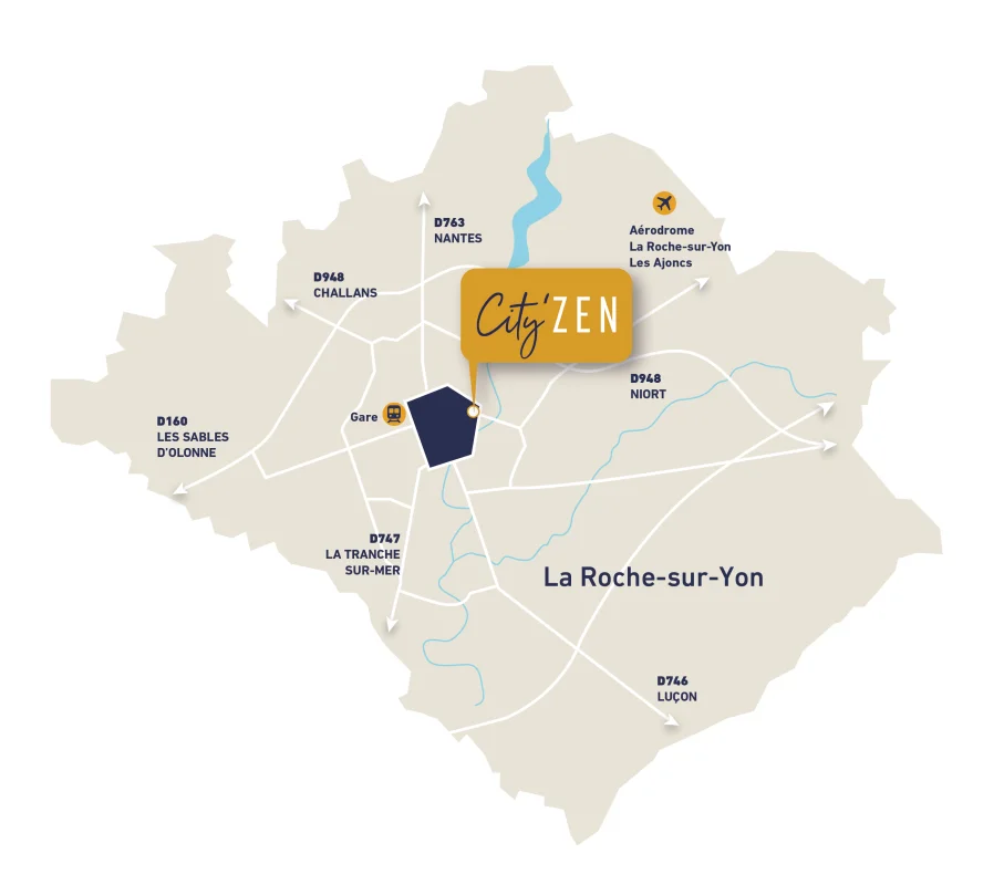 CITY'ZEN - LA ROCHE-SUR-YON PENTAGONE à La Roche-sur-Yon