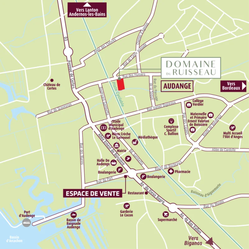 Domaine du Ruisseau à Audenge