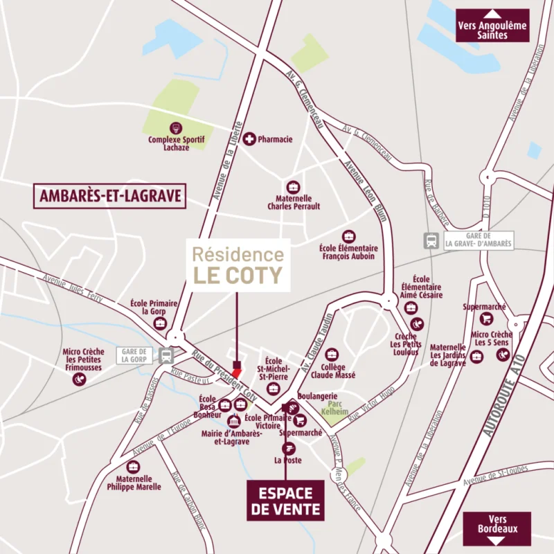 Résidence Le Coty à Ambarès-et-Lagrave