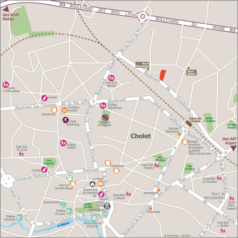 Les Jardins des Mauges II à Cholet