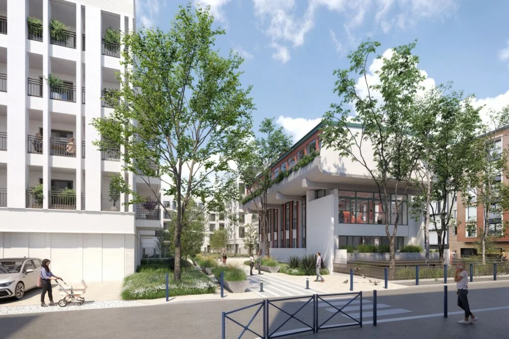 Les Allées du Parc à Aubervilliers