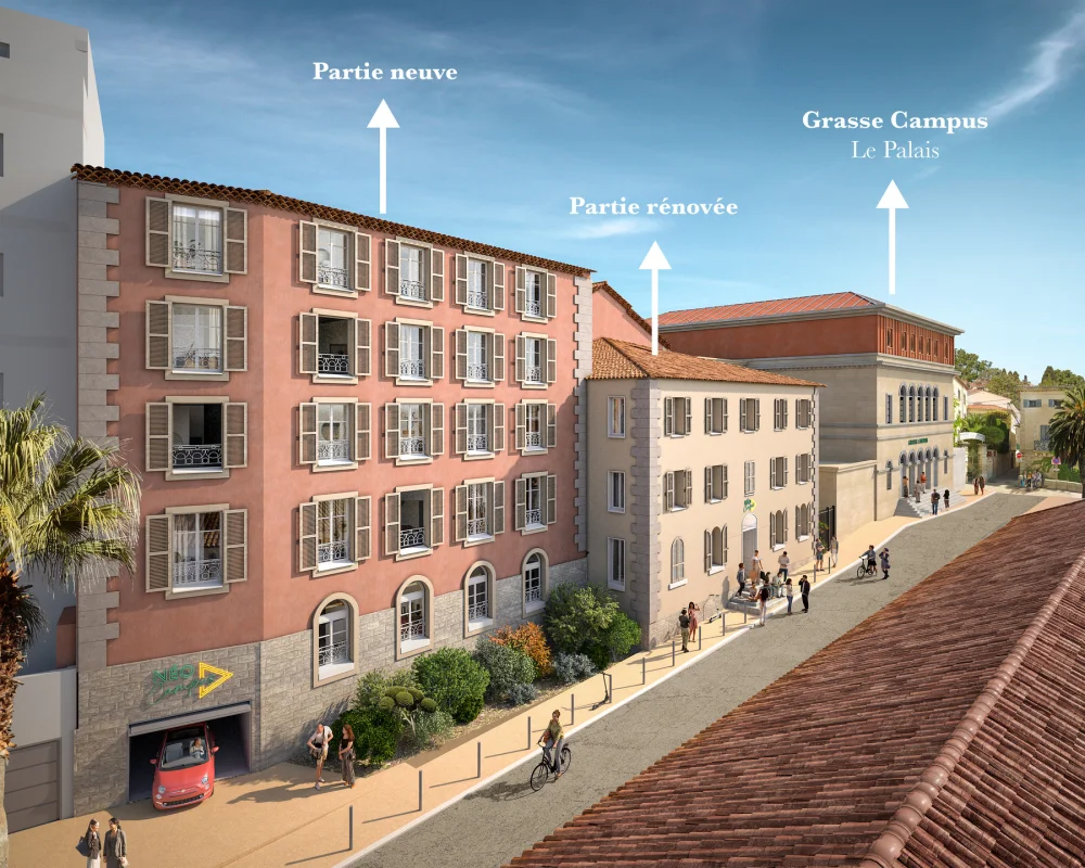 Néo Campus – Bât. A - LMNP_Partie Neuve à Grasse