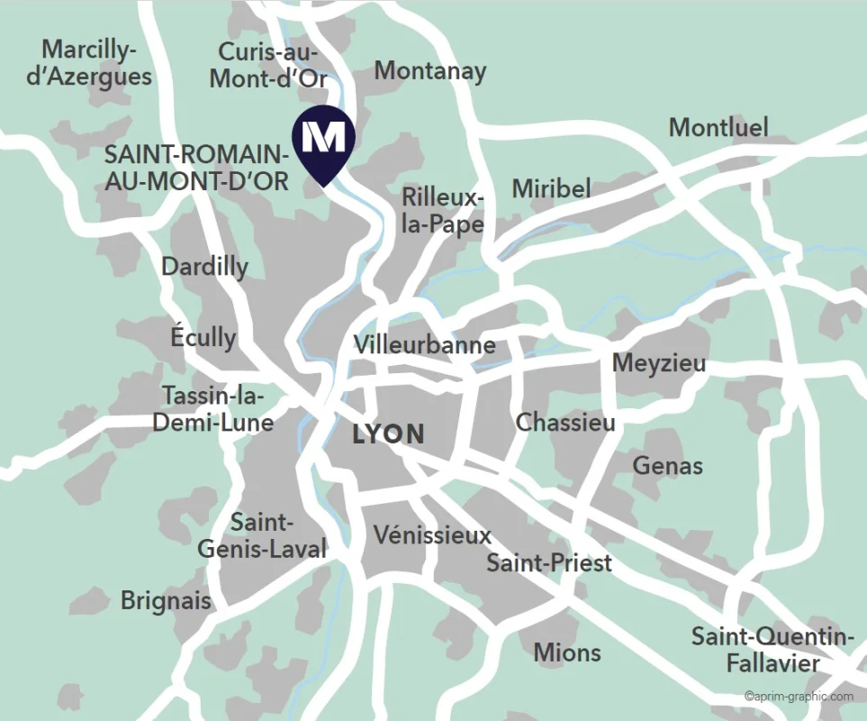 Les Jardins du Moulin à Saint-Romain-au-Mont-d'Or