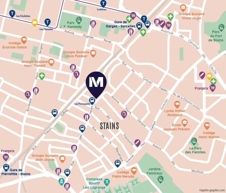 En aparté à Stains