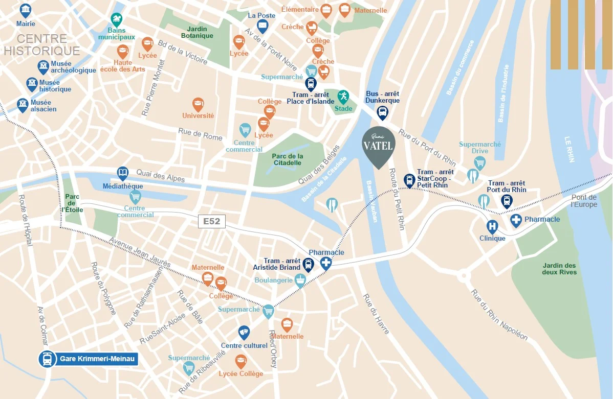 Quai Vatel à Strasbourg