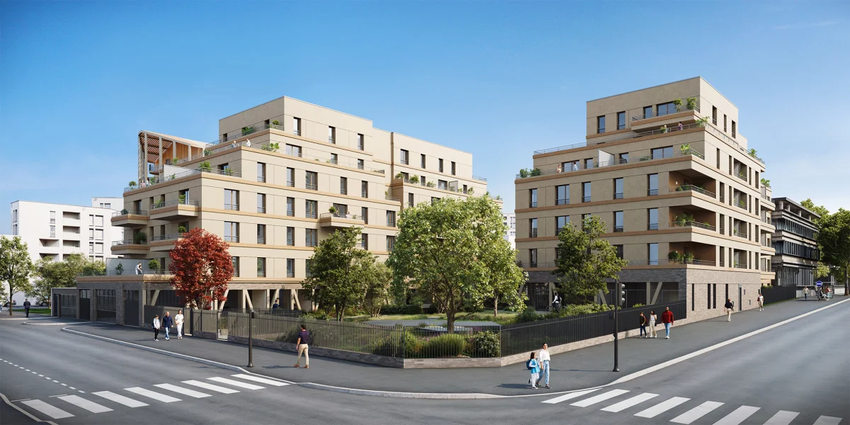 Les Terrasses du Parc à Évry-Courcouronnes