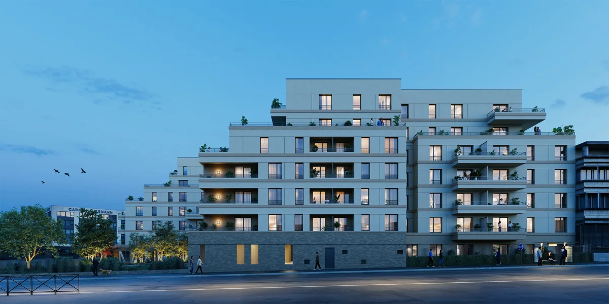 Les Terrasses du Parc à Évry-Courcouronnes