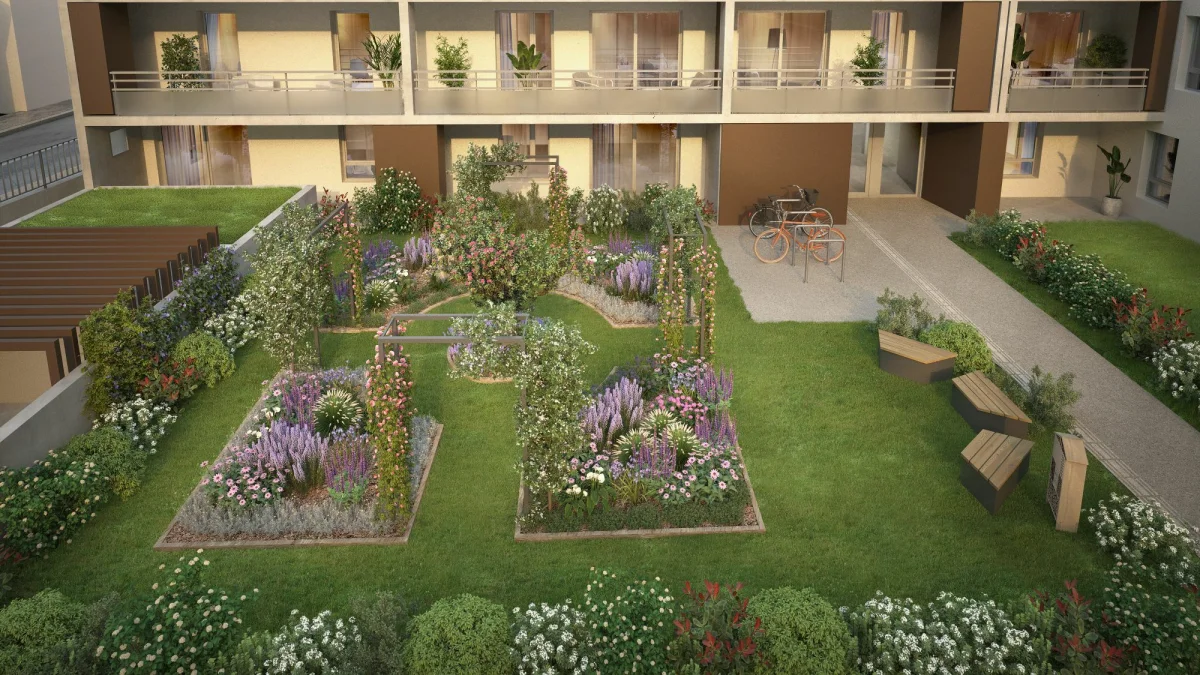 Le Jardin du Castella à Domène