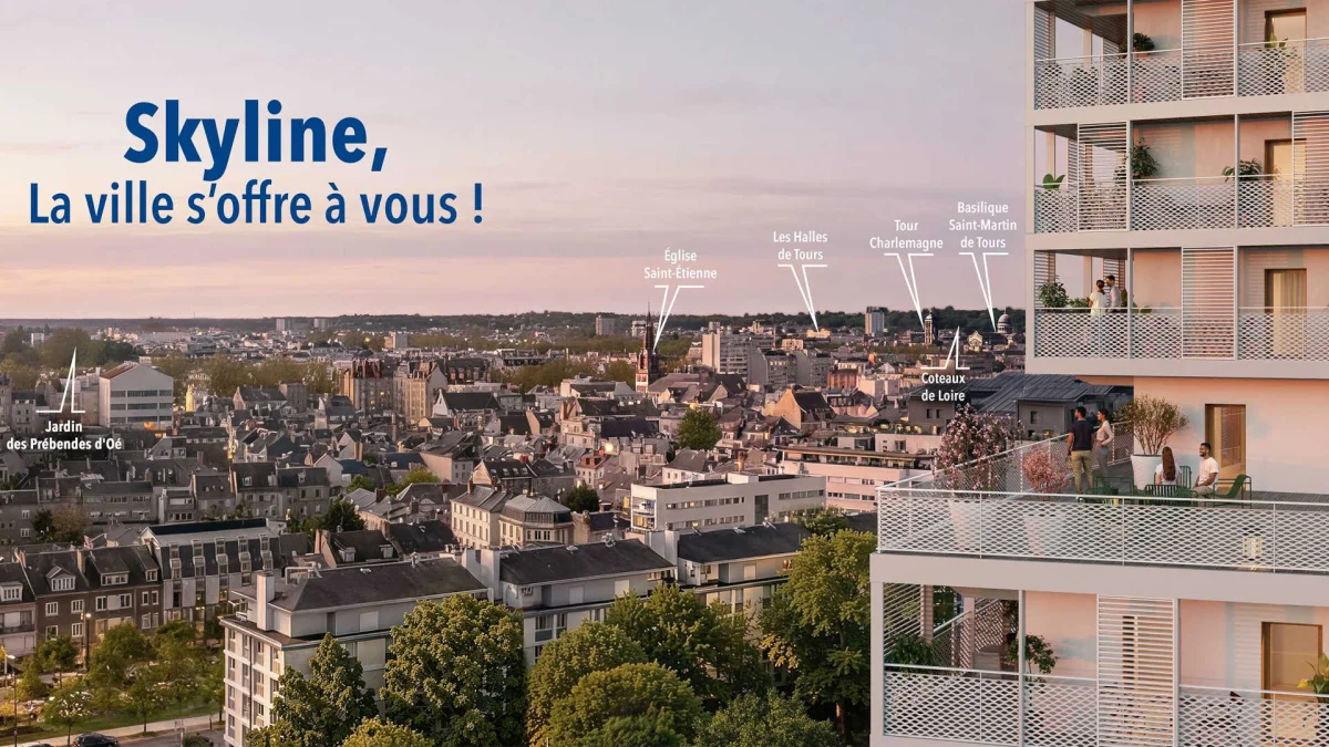 Skyline à Tours
