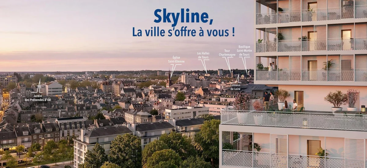 Skyline à Tours
