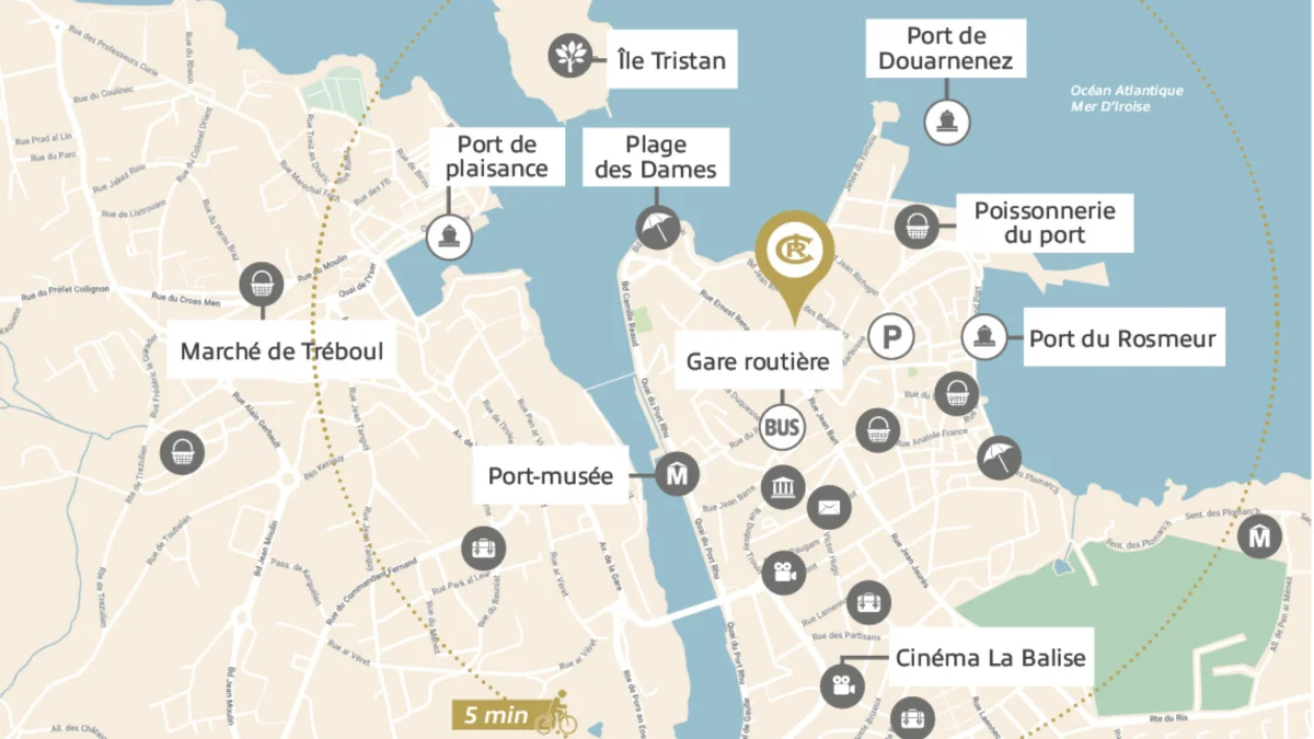 Douarnenez : le clos de vallombreuse (lmnp) à Douarnenez