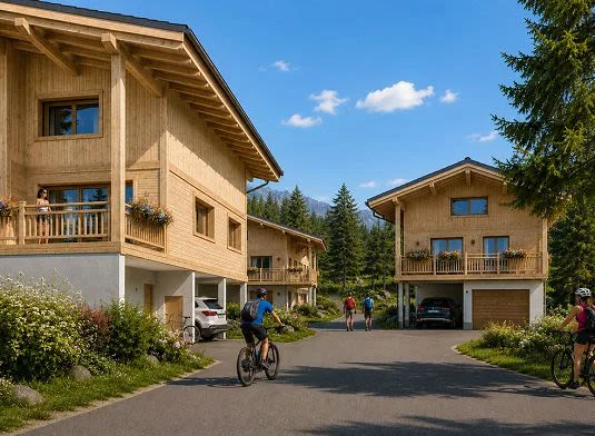 Les Chalets Bajja à Notre-Dame-de-Bellecombe
