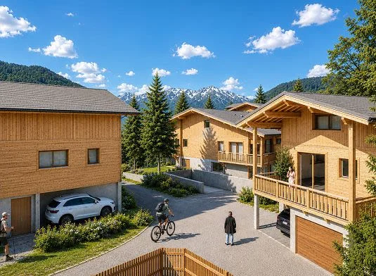 Les Chalets Bajja à Notre-Dame-de-Bellecombe