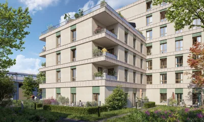 PASSERELLE DU CHEMIN VERT à Aubervilliers