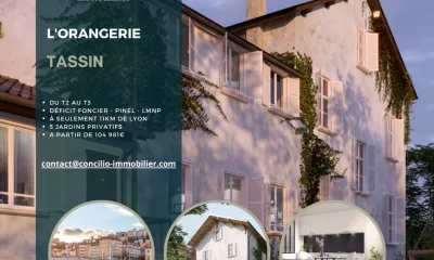 L'ORANGERIE - TASSIN LA DEMI LUNE - PINEL ZONE A à Tassin-la-Demi-Lune