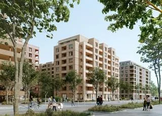 Lisière du parc à Toulouse