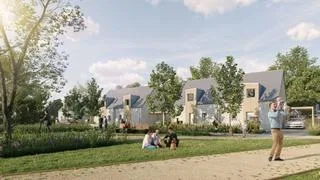 Le domaine d'ombrage à Escaudain