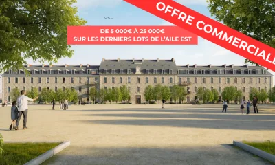 Caserne beaumanoir - aile est à Dinan