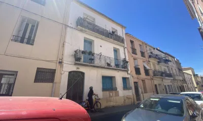 Grande rue haute à Sète