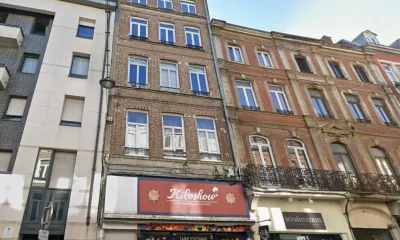 Rue léon gambetta à Lille