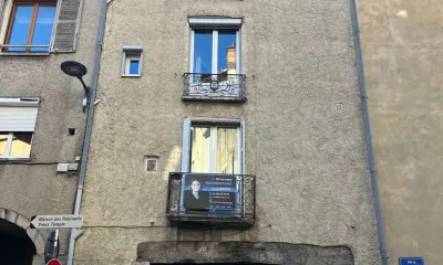 Rue du vieux temple à Grenoble