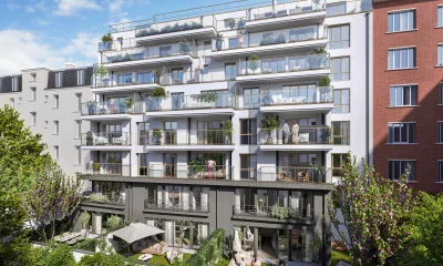 Boulogne - Les Terrasses du marché à Boulogne-Billancourt