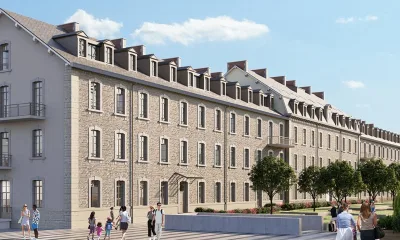 La caserne beaumanoir à Dinan