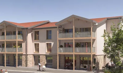 Les terrasses des 3 parcs à Coublevie