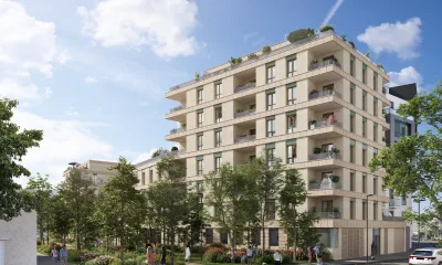 PASSERELLE DU CHEMIN VERT à Aubervilliers