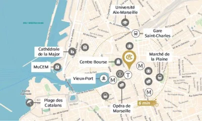 Marseille : la canebière à Marseille 01